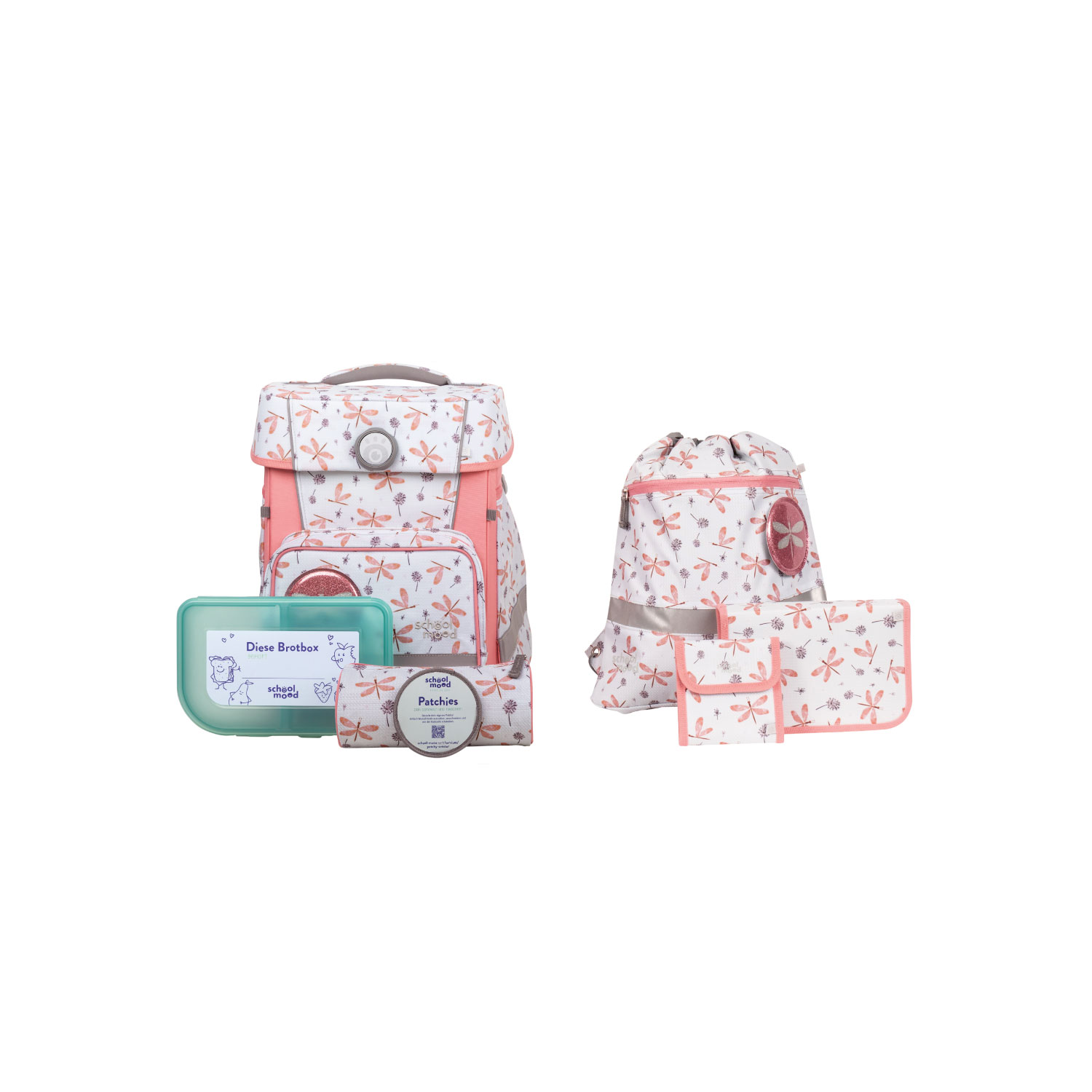 Champion Maxx Dragonfly (Nordic Collection) 7-tlg. Schulranzenset